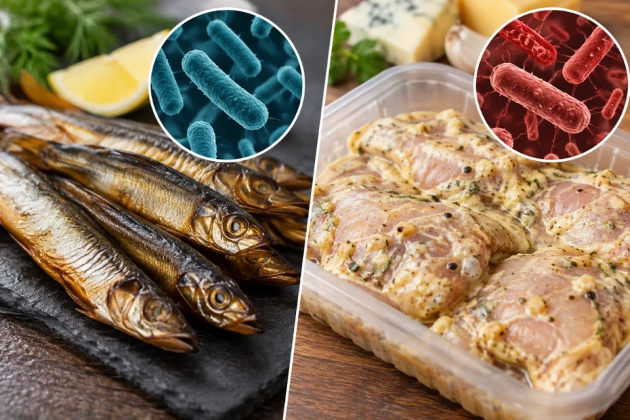 PVD konstatējis listērijas zivīs un salmonellu cāļa gaļā