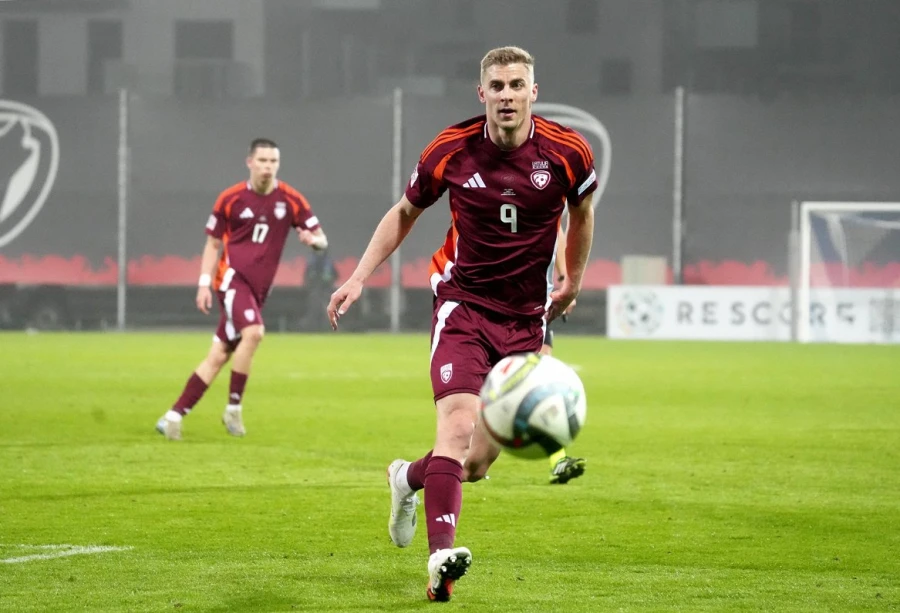 Latvijas futbola izlase uzsāk dalību UEFA Nāciju līgā