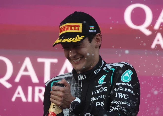 Džordžs Rasels uzvar Azerbaidžānas „Grand Prix” F-1 posmā