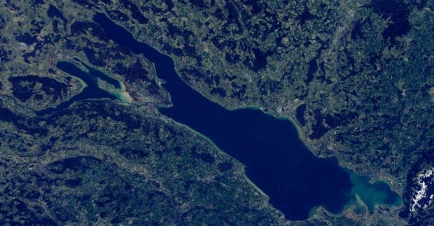 Уровень воды в Боденском озере упал до минимума за 135 лет