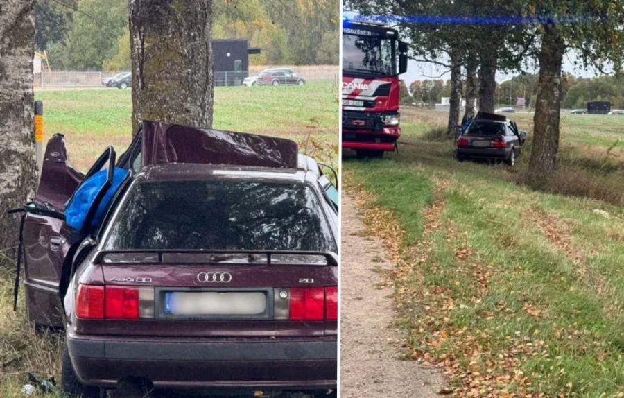 В Тукумском крае в результате ДТП погиб водитель Audi