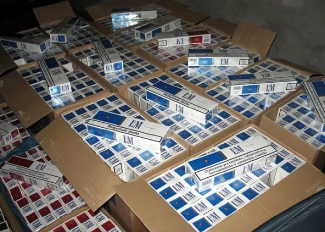 Valsts policija atklāj vērienīgu nelegālo cigarešu impēriju