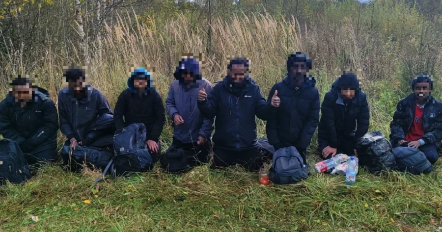 Krāslavas novadā mednieki palīdz robežsargiem notvert migrantus